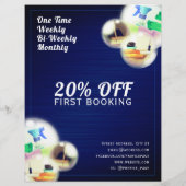 Professionele reinigingsbubbels flyer (Achterkant)