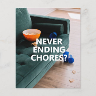 Professionele reinigingsservice brochure voor broc