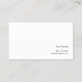 Professionele reinigingsservice Spuitfles Visitekaartje (Achterkant)