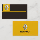professionele renault - auto - dealer - kaart visitekaartje (Voorkant / Achterkant)