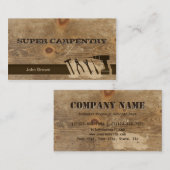 Professionele reparatie van dekhout visitekaartje (Voorkant / Achterkant)