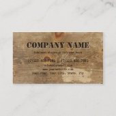 Professionele reparatie van dekhout visitekaartje (Achterkant)