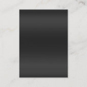 Professionele rode grijze achtergrond Uniek Visitekaartje (Achterkant)