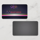 Professionele Salon Massage Nails Visitekaartjes (Voorkant / Achterkant)