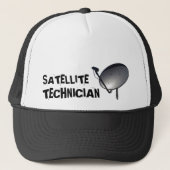 PROFESSIONELE SATELLIETDISH TECHNICIËN TRUCKER PET (Voorkant)