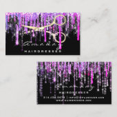 Professionele schaar met haarverdringer Gold Hot P Visitekaartje (Voorkant / Achterkant)