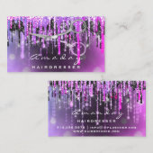 Professionele schaarser met schaarser visitekaartje (Voorkant / Achterkant)