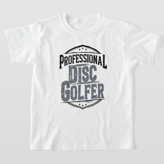 Professionele schijfgolfer | schijfgolf t-shirt (Laagn)