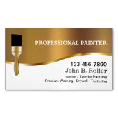 Professionele schilder magnetische Visitekaartjes Visitekaartje Magneet (Voorkant)