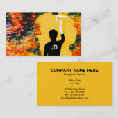 professionele schilder visitekaartje (Voorkant / Achterkant)