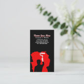 professionele schilder visitekaartje (Staand voorkant)