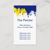 Professionele schilder visitekaartje (Voorkant)