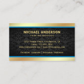 Professionele schilderdienst verfborstel schilder visitekaartje (Achterkant)