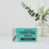 Professionele schilderdiensten - House Painter Visitekaartje (Staand voorkant)