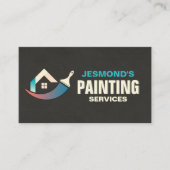 Professionele schilderdiensten - House Painter Visitekaartje (Voorkant)