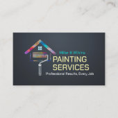 Professionele schilderdiensten - House Painter Visitekaartje (Voorkant)