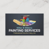 Professionele schilderdiensten - House Painter Visitekaartje (Voorkant)