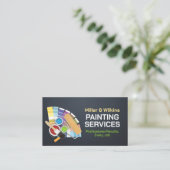 Professionele schilderdiensten - House Painter Visitekaartje (Staand voorkant)