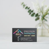 Professionele schilderdiensten - House Painter Visitekaartje (Staand voorkant)