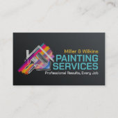 Professionele schilderdiensten - House Painter Visitekaartje (Voorkant)