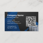 Professionele schilderdiensten visitekaartje (Voorkant)