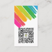 Professionele Schilderen en Decoreren klusjesman Visitekaartje (Achterkant)