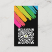 Professionele Schilderen en Decoreren klusjesman Visitekaartje (Achterkant)