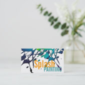 Professionele schilders Grafische kunstenaar Visitekaartje (Staand voorkant)