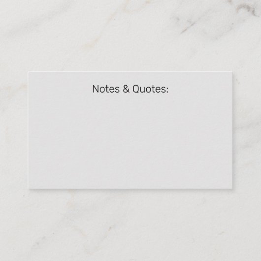 Professionele schilders Moderne Visitekaartjes (Achterkant)