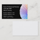 Professionele schilders Visitekaartjes kleurrijk (Voorkant / Achterkant)