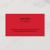 Professionele schilderservice Verschilderpenseel Visitekaartje (Achterkant)