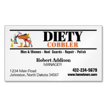 Professionele schoenenreparatie Visitekaartje