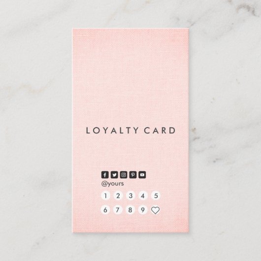 Professionele, schone, zwarte linen-logo - Vertica Visitekaartje (Voorkant)