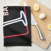 Professionele schoolbalken theedoek (Quarter Fold)