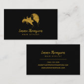 Professionele Schoonheidssalon Logo Visitekaartje (Voorkant / Achterkant)