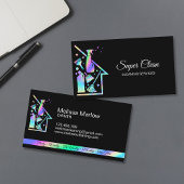 Professionele schoonmaak huis Maid conciërge diens Visitekaartje