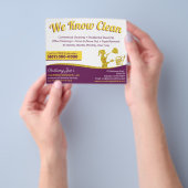 Professionele schoonmaak/Janitorial Housekeeping S Flyer (Hand)