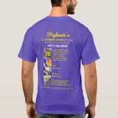 Professionele schoonmaak/Janitorial Housekeeping S T-shirt (Achterkant)