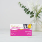 Professionele schoonmaak/Janitorial Housekeeping S Visitekaartje (Staand voorkant)