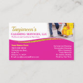 Professionele schoonmaak/Janitorial Housekeeping S Visitekaartje (Voorkant)