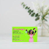 Professionele schoonmaak/Janitorial Housekeeping S Visitekaartje (Staand voorkant)