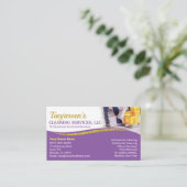 Professionele schoonmaak/Janitorial Housekeeping S Visitekaartje (Staand voorkant)