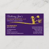 Professionele schoonmaak/Janitorial Housekeeping S Visitekaartje (Voorkant)