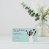 Professionele schoonmaak/Janitorial Housekeeping S Visitekaartje (Staand voorkant)