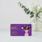 Professionele schoonmaak/Janitorial Housekeeping S Visitekaartje (Staand voorkant)