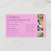 Professionele schoonmaak/Janitorial Housekeeping S Visitekaartje (Voorkant)