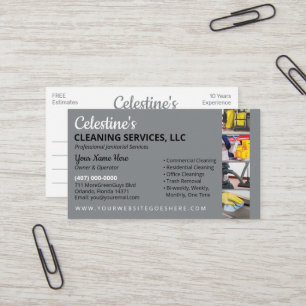 Professionele schoonmaak/Janitorial Housekeeping S Visitekaartje