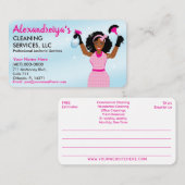 Professionele schoonmaak/Janitorial Housekeeping S Visitekaartje (Voorkant / Achterkant)