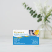 Professionele schoonmaak/Janitorial Housekeeping S Visitekaartje (Staand voorkant)