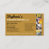 Professionele schoonmaak/Janitorial Housekeeping S Visitekaartje (Voorkant)